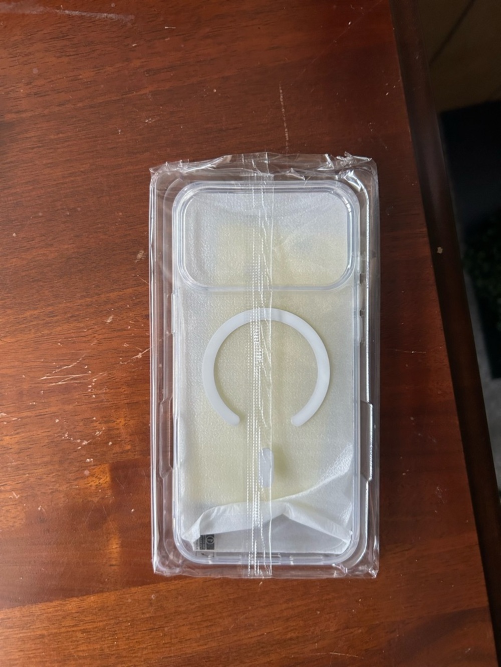 Clear one case with screen protector for iPhone 17 max